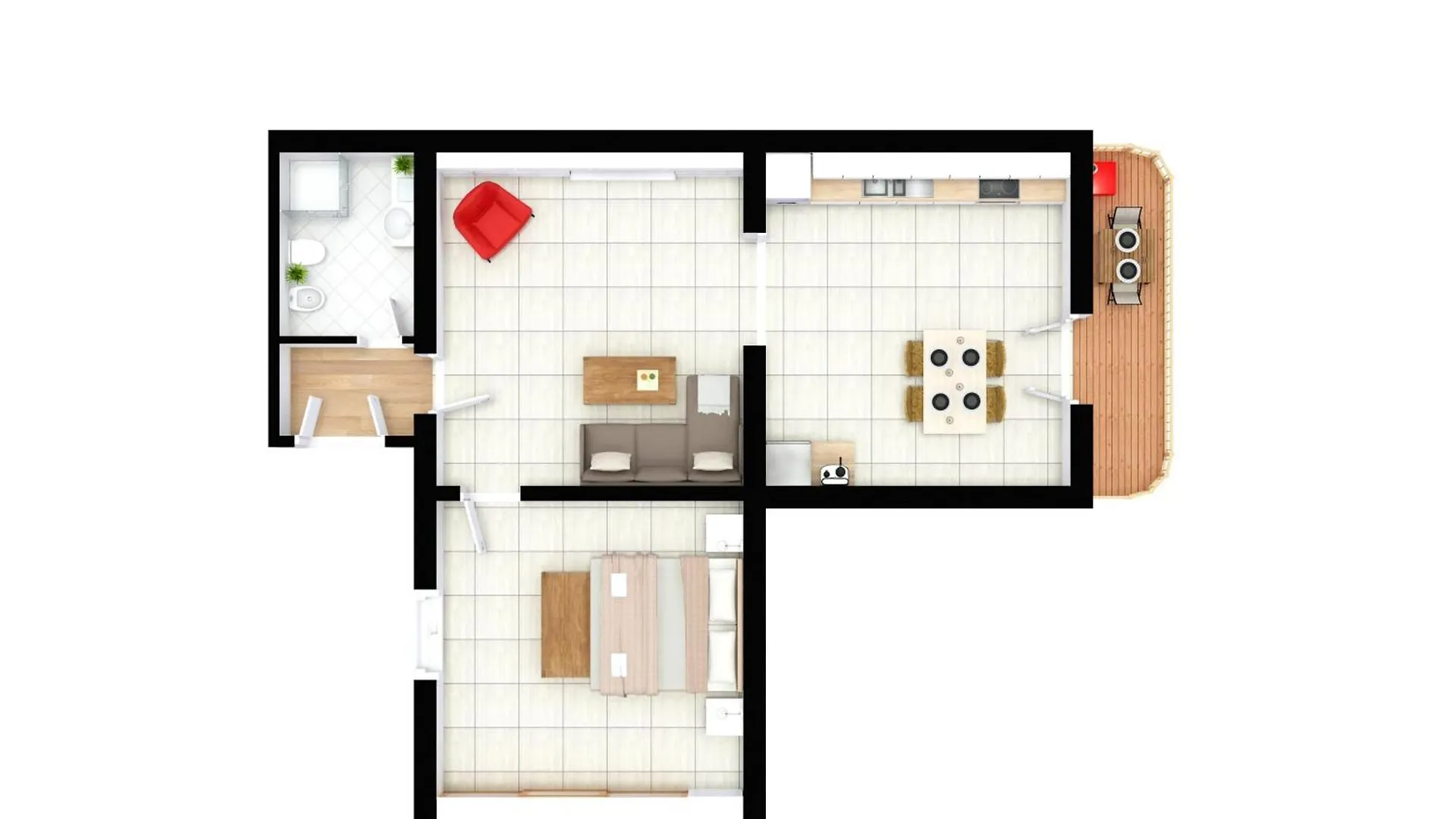 Apartmán Modena Al Mulein - 2 Passi Dal Centro Con Parcheggio